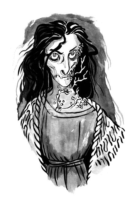 The princess, for Into the Tower by Hari Conner